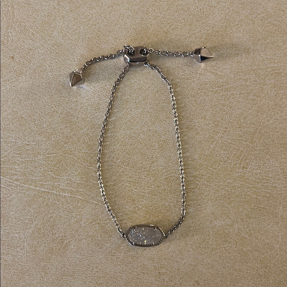 Kendra Scott Silver Bracelet with Drusy